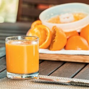 Orange juice half gallon
